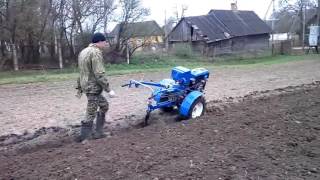 Мотоблок Garden Scout GS 81 D + почвофреза, плуг