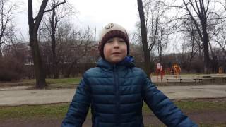 Польша. Варшава. Прогулка с детьми.