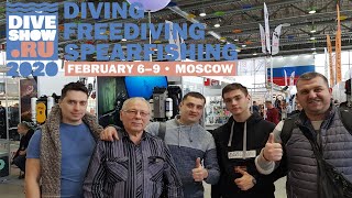 Как мы на выставку сгоняли. Moscow dive show 2020