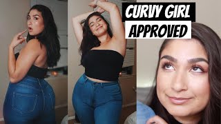 CHUBBY GIRL FRIENDLY JEANS // Monotiques Try-On Haul