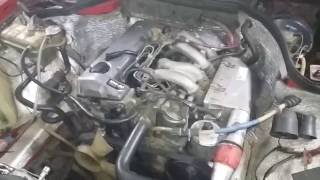 W 124 замена помпы 200 D .