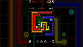 Flow Free Daily Puzzles 01.09.2018 september 1 Solution