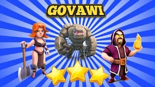 GOVAWI TH9 3 Estrellas  - Clash of Clans