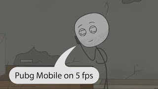 When a poor gamer plays pubg mobile
