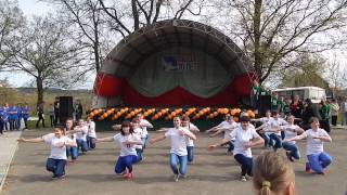 Флешмоб 9 мая день победы 2015 Мед колледж г. Уржум