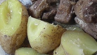 Картошка запечённая в микроволновке СВЧ
