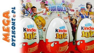 Teen Idols - Kinder Joy & Smerfy & Fidget Spinner - Bajki dla dzieci i unboxing