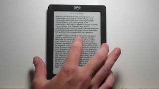 Kobo Touch New Features: Fonts, Layout Settings, Sketch
