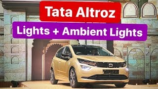 Tata Altroz Lights & Ambient Lights