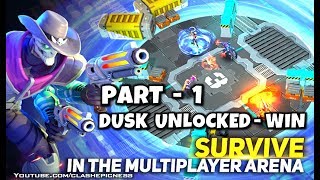 Battle Royale: Ultimate Show - Gameplay Walkthrough Part 1 - DUSK Unlocked (iOS, Android)