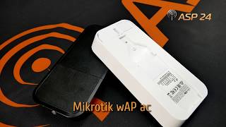 Детальный обзор точки доступа Mikrotik wAP ac (Огляд точки доступу Mikrotik wAP ac)