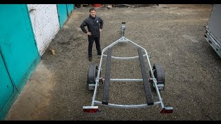 МЗСА 81771E.101 прицеп для лодки. Обзор лодочного прицепа. ЦЛП АРИВА