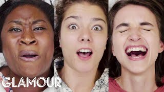 Women Get Bikini Waxes for the First Time, in Slow Motion | Glamour