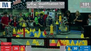 2018 VRC Math Q127 - 9364A 7983V vs 1275B 2456A - 101 to 104