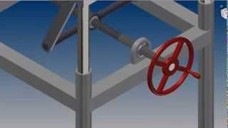 Adjustable Table Design Animation