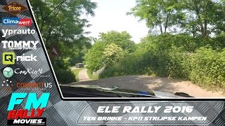 ELE rally 2016 | ONBOARD | Ten Brinke - KP11 Strijpse Kampen [HD]