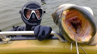 Речные Монстры. Подводная Охота. Астраханские Сомы