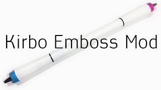 How to Make Kirbo Emboss Mod : : Pen Modding Tutorial