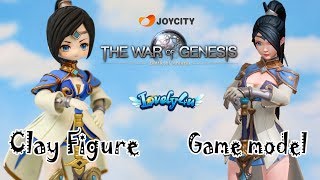 125】DIY Anime Figure┃Eiolin from the War of Genesis【Clay Tutorial┃Lovely4u】