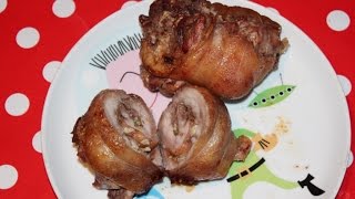 Приготовление свиной рульки