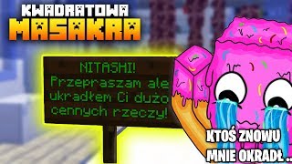 KTOŚ MNIE *OKRADŁ*! ZAGADKA POSZUKIWACZA! KWADRATOWA MASAKRA!