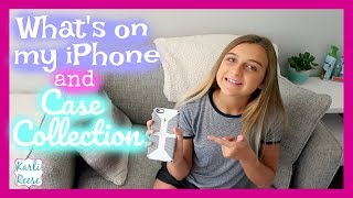WHAT'S ON MY iPHONE & iPHONE CASE COLLECTION