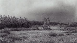 Pencil drawing | Landscape Before the Rain