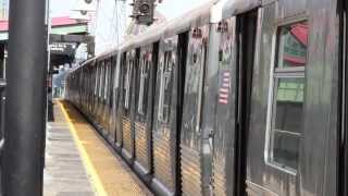 AM Rush Hour R42 and R160A J/Z Action at Marcy Avenue