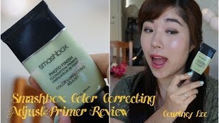 Smashbox Photo Finish Foundation Primer Color Correcting Adjust Review || Courtney Lee