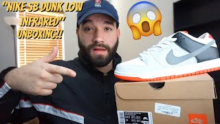 Nike SB Dunk Low "INFRARED" Unboxing!!!