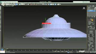 3ds Max Make a flying saucer...