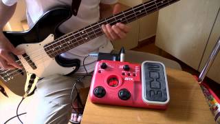 Zoom B1X Effects Demo Bass Guitar Effetti Per Basso Elettrico