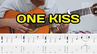 (Guitar Tutorial) Calvin Harris ft. Dua Lipa - One Kiss Chord Tutorial