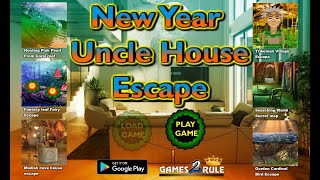 G2R New Year Uncle House Escape Walkthrough [Games2Rule]