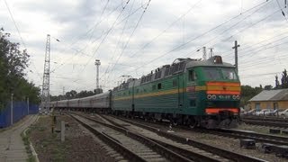 ЧС8-037 с поездом №274 Северобайкальск — Адлер