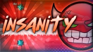 EPIC EXTRA-LONG | Geometry Dash [DEMON] - "Insanity" by Serponge | GuitarHeroStyles