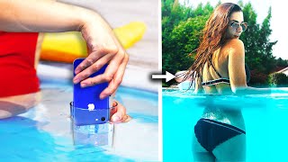 7 Funny and Creative Photo Ideas! Phone Photography Hacks and More DIY Ideas