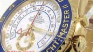 Men's 18K Gold Rolex Yachtmaster II Model 116688 I Watch Gold Rolex Yachtmaster II Review