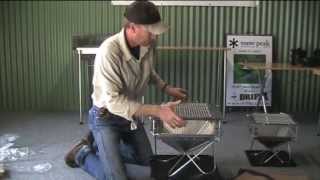 Drifta - snow peak fire pit demo