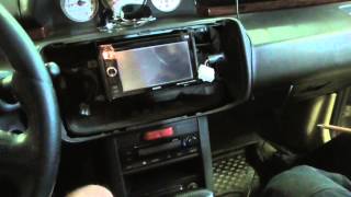 Как снять магнитофон Nissan X-Trail t30