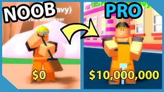 Noob To Pro! Master Rank! $6,000,000 Jackhammer! - Roblox Destruction Simulator