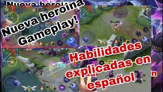 New hero Lylia - Little Witch Gameplay - Habilidades Explicadas En Español - Mobile legends Bang