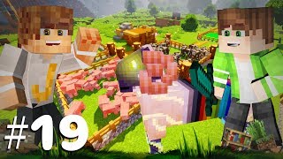 НАКОРМИЛИ НЯШНОГО БАРАНА! РАСШИРЯЕМ ФЕРМЫ! ОПАСНЫЕ ПРИКЛЮЧЕНИЯ В MINECRAFT LP #19