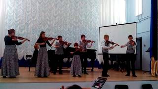 Молдовеняска. Ансамбль "Концертино" препод.Нинова С.Е.