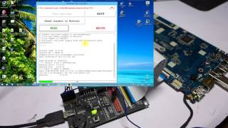 LA-C771P прошивка NPCE388NA1DX через клавиатурный разъем.Программатор Сергея Вертьянова версия 2