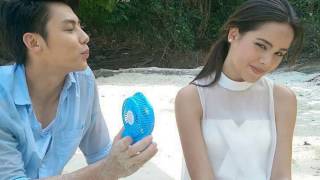 Yaya and Mark so cute and funny ll Filming Kluen cheewit