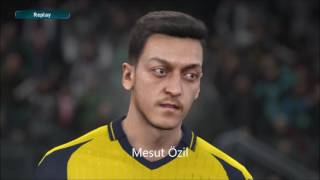 PES 2017 - Arsenal Player Faces