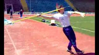 Pyatnytsya javelin training. Yalta. 09.03.2009