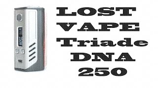 LOST VAPE Triade DNA 250 Бокс Мод