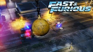 GTA V - Fast & Furious 8 WRECKING BALL Scene